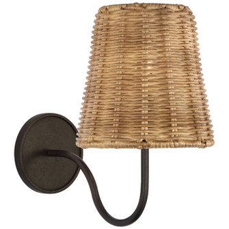 Lyndsie LED Wall Sconce in Aged Iron (268|AL2000AINTW)