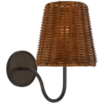 Lyndsie LED Wall Sconce in Aged Iron (268|AL2000AIDRW)