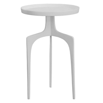 Kenna Accent Table in Matte White (52|25734)