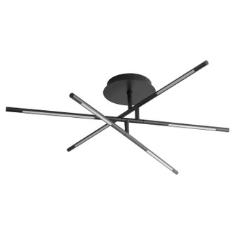 Palillos LED Ceiling Mount in Black (440|380515)