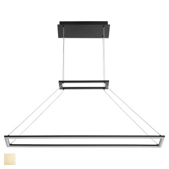 Xanni LED Pendant in Aged Brass (440|3605440)