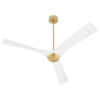 Ridley 58'' Ceiling Fan in Aged Brass / White (440|3123640)