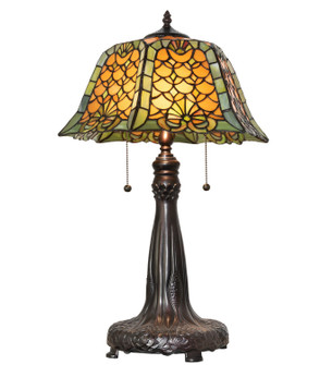 Duffner & Kimberly Shell & Diamond Two Light Table Lamp in Mahogany Bronze (57|264839)