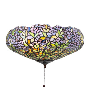 Duffner & Kimberly Laburnum Three Light Fan Light Fixture in Antique,Mahogany Bronze (57|263231)