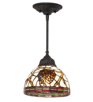 Pinecone One Light Pendant in Coffee Bean (57|259132)