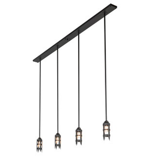 Middleburry Four Light Island Pendant in Wrought Iron (57|257022)