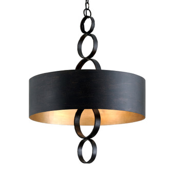 Rivington Six Light Chandelier in Charred Copper (67|F7235CH)