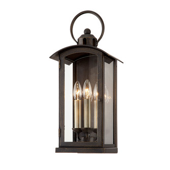 Chaplin Three Light Wall Sconce in Vintage Bronze (67|B7442VBZ)