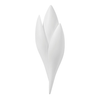 Rose One Light Wall Sconce in Gesso White (67|B1318GSW)