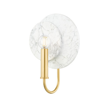 Tula One Light Wall Sconce in Aged Brass (428|H806101AGB)