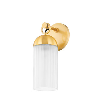 Emory One Light Wall Sconce in Aged Brass (428|H796101AGB)