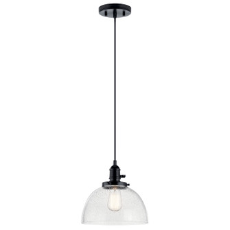 Avery One Light Mini Pendant in Black (12|43853BK)