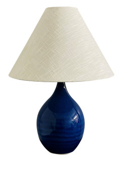 Scatchard One Light Table Lamp in Imperial Blue (30|GS300IMB)