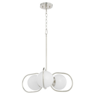 Belmont Three Light Chandelier in Polished Nickel (19|6137362)