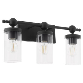 Lee Boulevard Three Light Vanity in Matte Black (19|560359)