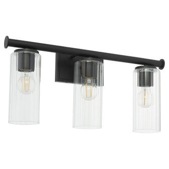 Mercier Three Light Vanity in Matte Black (19|541359)
