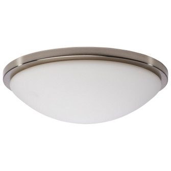 Button LED Flush Mount in Brushed Nickel (72|621844)