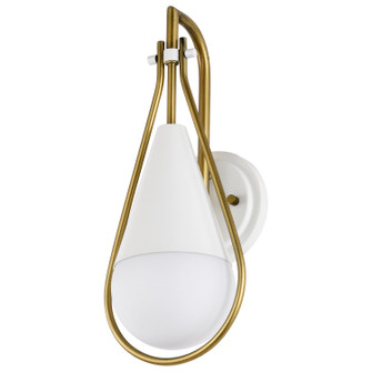 Admiral One Light Wall Sconce in Matte White (72|607921)
