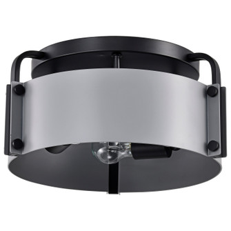 Altos Three Light Semi Flush Mount in Matte Gray (72|607850)