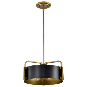 Altos Three Light Pendant in Matte Black (72|607842)