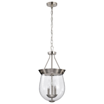 Boliver Three Light Pendant in Brushed Nickel (72|607802) Boliver Three Light Pendant in Brushed Nickel (72|607802)