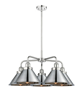 Downtown Urban Five Light Chandelier in Polished Chrome (405|9165CRPCM10PC)