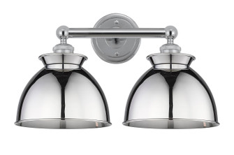 Edison Two Light Bath Vanity in Polished Chrome (405|6162WPCM14PC)