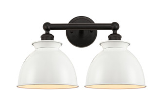 Edison Two Light Bath Vanity in Oil Rubbed Bronze (405|6162WOBM14W)