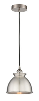 Edison One Light Mini Pendant in Brushed Satin Nickel (405|6161PSNM14SN)