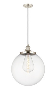 Franklin Restoration One Light Mini Pendant in Polished Nickel (405|201CSWPNG20214)