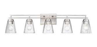 Lyna Five Light Vanity in Brushed Nickel (224|8235VBN)