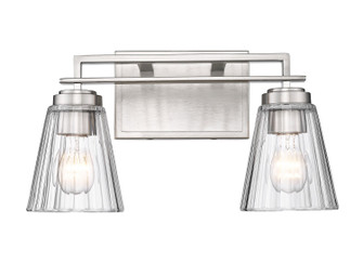 Lyna Two Light Vanity in Brushed Nickel (224|8232VBN)