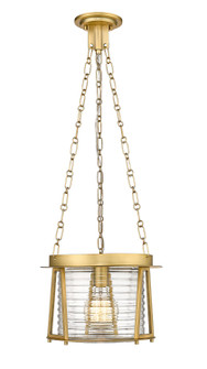 Cape Harbor One Light Pendant in Rubbed Brass (224|7503P13RB)