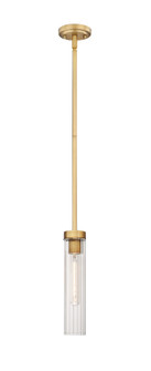 Beau One Light Pendant in Rubbed Brass (224|740PRODRB)