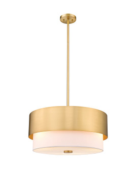 Counterpoint Three Light Pendant in Modern Gold (224|495P18MGLD)