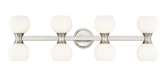 Artemis Eight Light Vanity in Brushed Nickel (224|4948VBN)