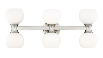 Artemis Six Light Vanity in Brushed Nickel (224|4946VBN)