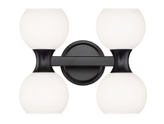 Artemis Four Light Vanity in Matte Black (224|4944VMB)
