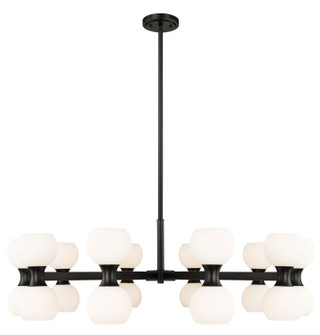 Artemis 20 Light Chandelier in Matte Black (224|49420MB)