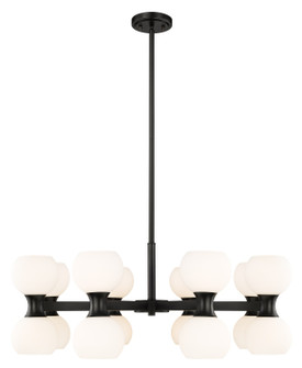 Artemis 16 Light Chandelier in Matte Black (224|49416MB)