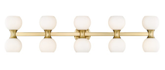 Artemis Ten Light Vanity in Modern Gold (224|49410VMGLD)