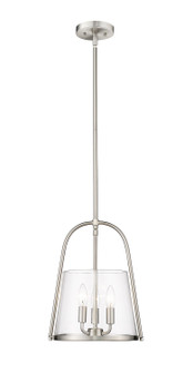 Archis Three Light Pendant in Brushed Nickel (224|3041P12BN)