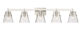 Analia Five Light Vanity in Brushed Nickel (224|11015VBN)