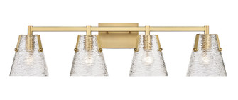 Analia Four Light Vanity in Modern Gold (224|11014VMGLD)