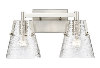 Analia Two Light Vanity in Brushed Nickel (224|11012VBN)