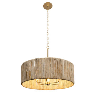 Jacob's Ladder Six Light Pendant in French Gold (137|391P06FG)