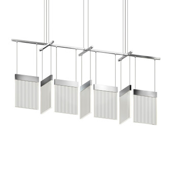 V Panels LED Pendant in Polished Chrome (69|309601)