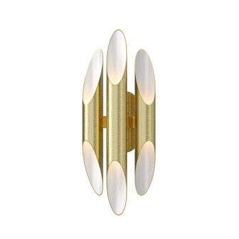 Chimes LED Wall Sconce in Satin Brass (69|204338)