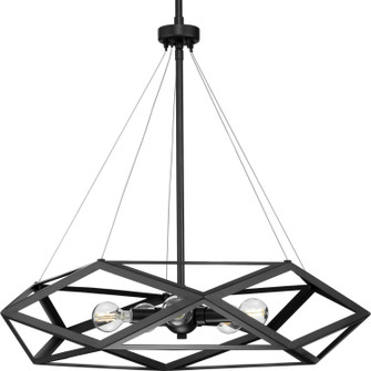 Saucedo Five Light Pendant in Matte Black (54|P50042231M)