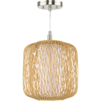 Cordova One Light Mini Pendant in Natural Rattan (54|P500395201)